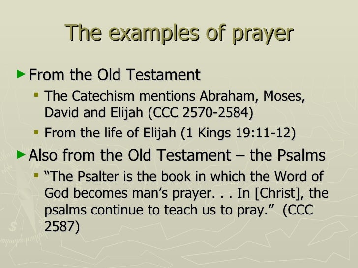 Event Prayer Examples