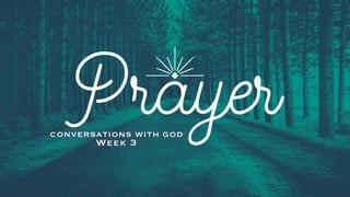 Prayer- Heart Posture- Hans Rasmussen 2/7/16