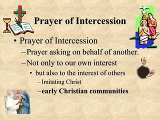 Prayer A Gift To Make Us Holy | PPT