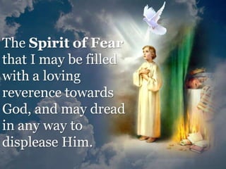 Prayer for the 7 gifts of the Holy Spirit