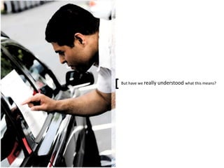 [ ]But have we really understood what this means?
 