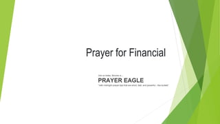 Prayer for Financial
 