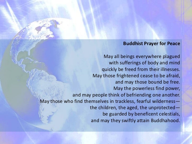 Prayers for Peace