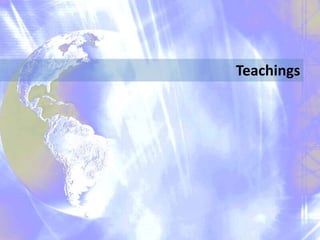 Teachings
 