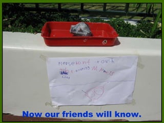 Now our friends will know. 