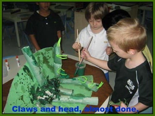 Claws and head, almost done. 