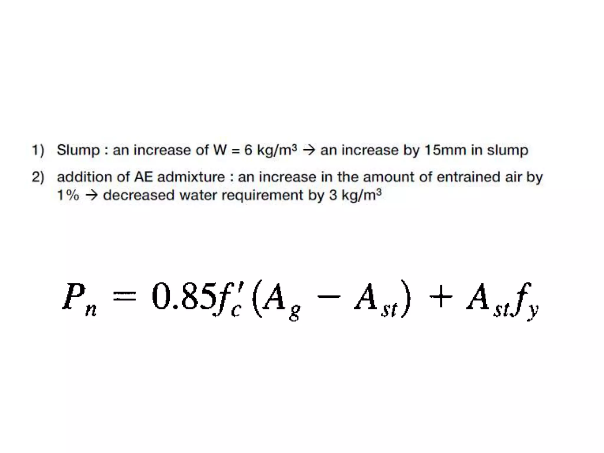 Plain Concrete - General concepts