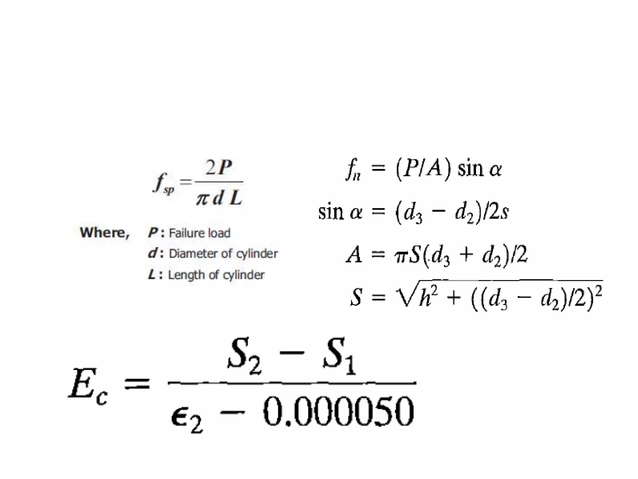 Plain Concrete - General concepts
