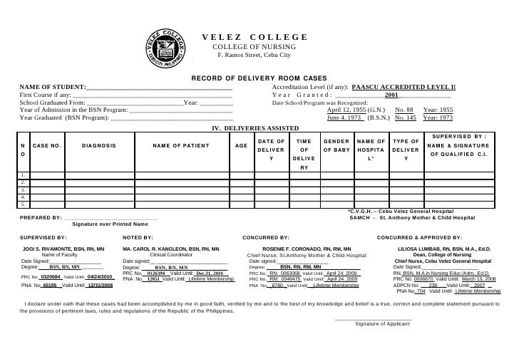 professional regualtion commission form for nurses taking board exam ma form st 4