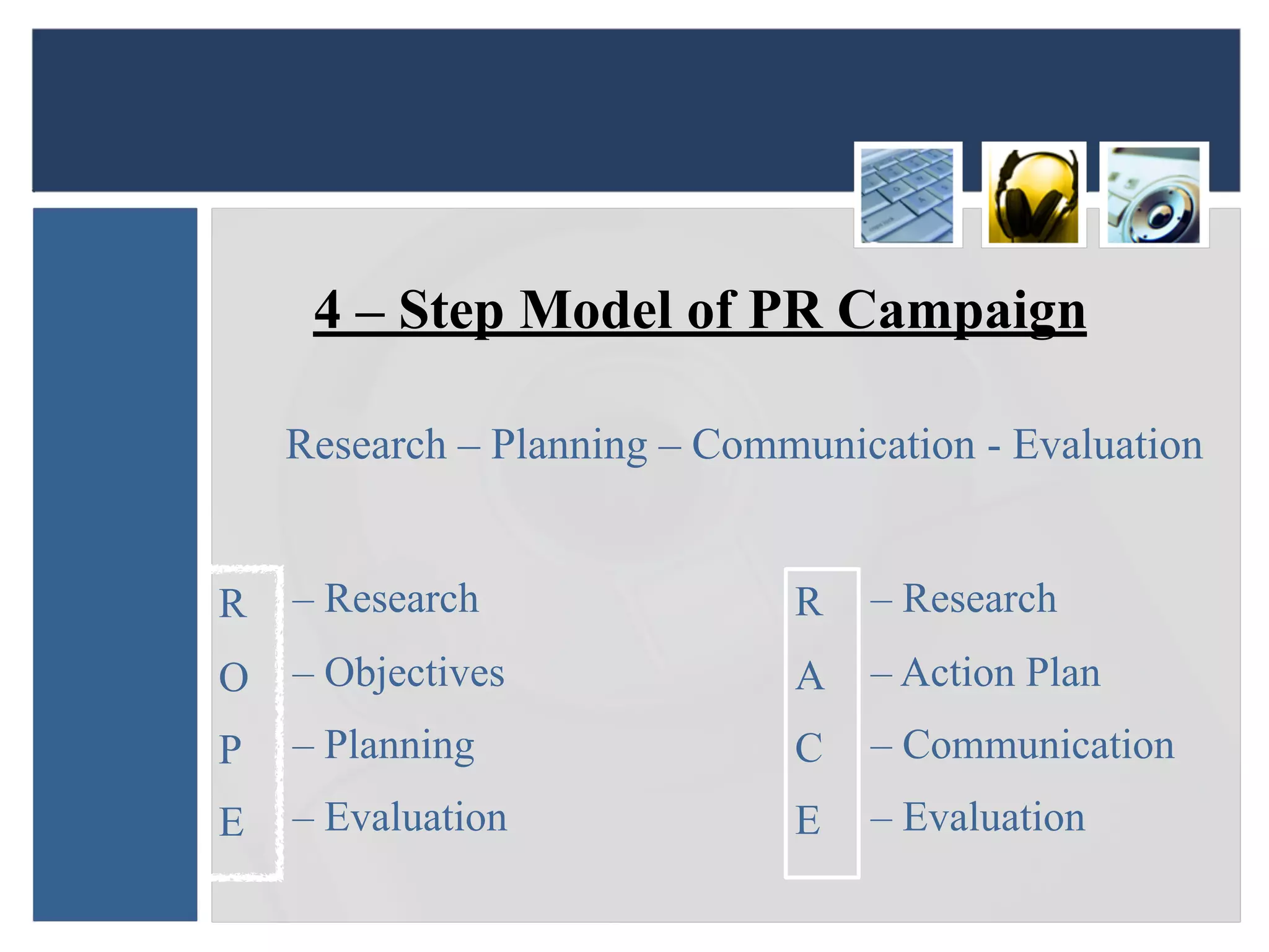 PR Campaign - The Plan | PDF