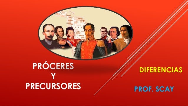 Resultado de imagen para proceres y precursores de la libertad para niños