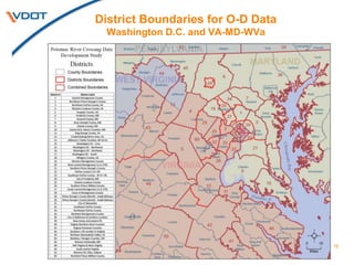 District Boundaries for O-D Data
Washington D.C. and VA-MD-WVa
16
 