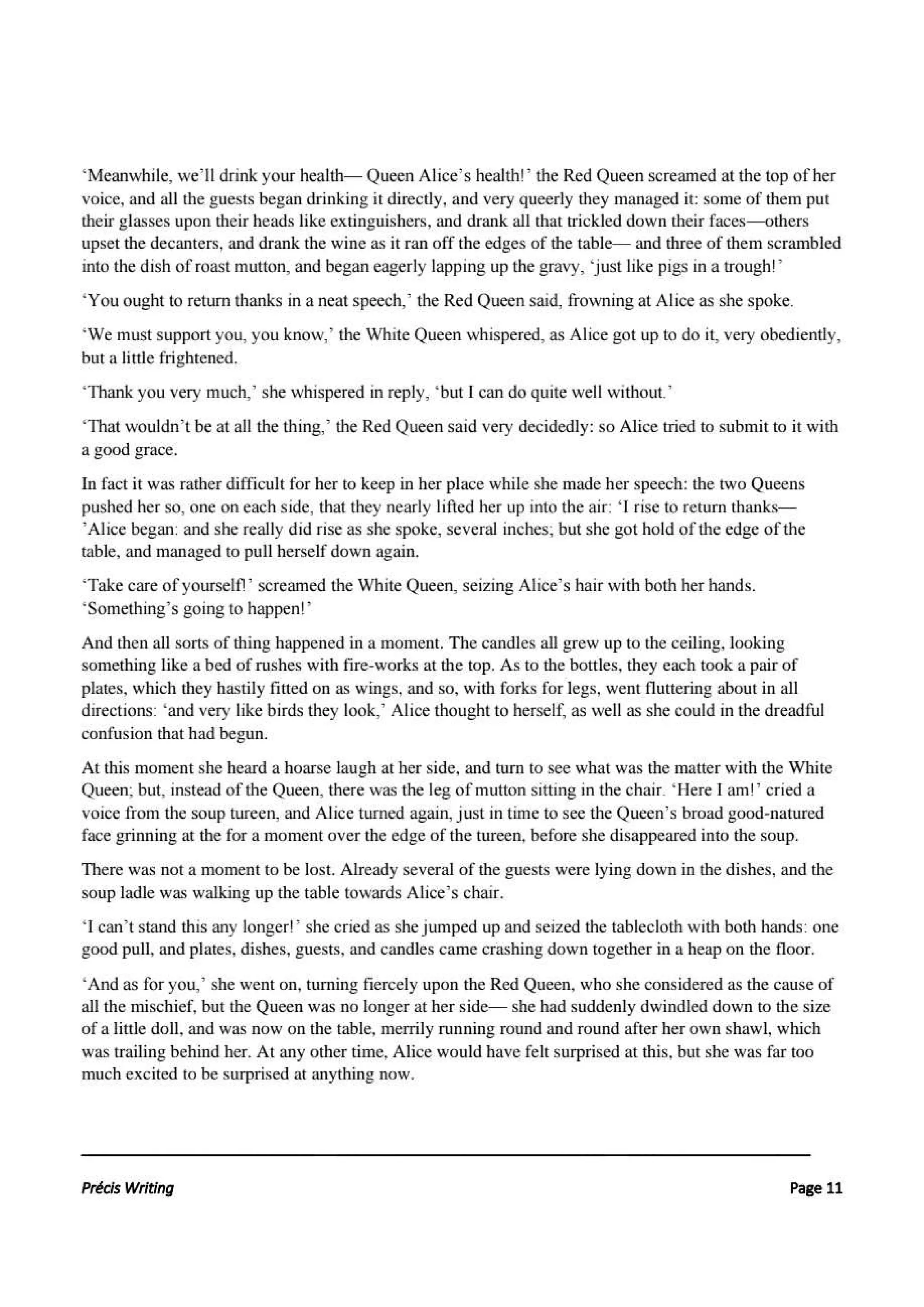 PRÉCIS WRITING .pdf