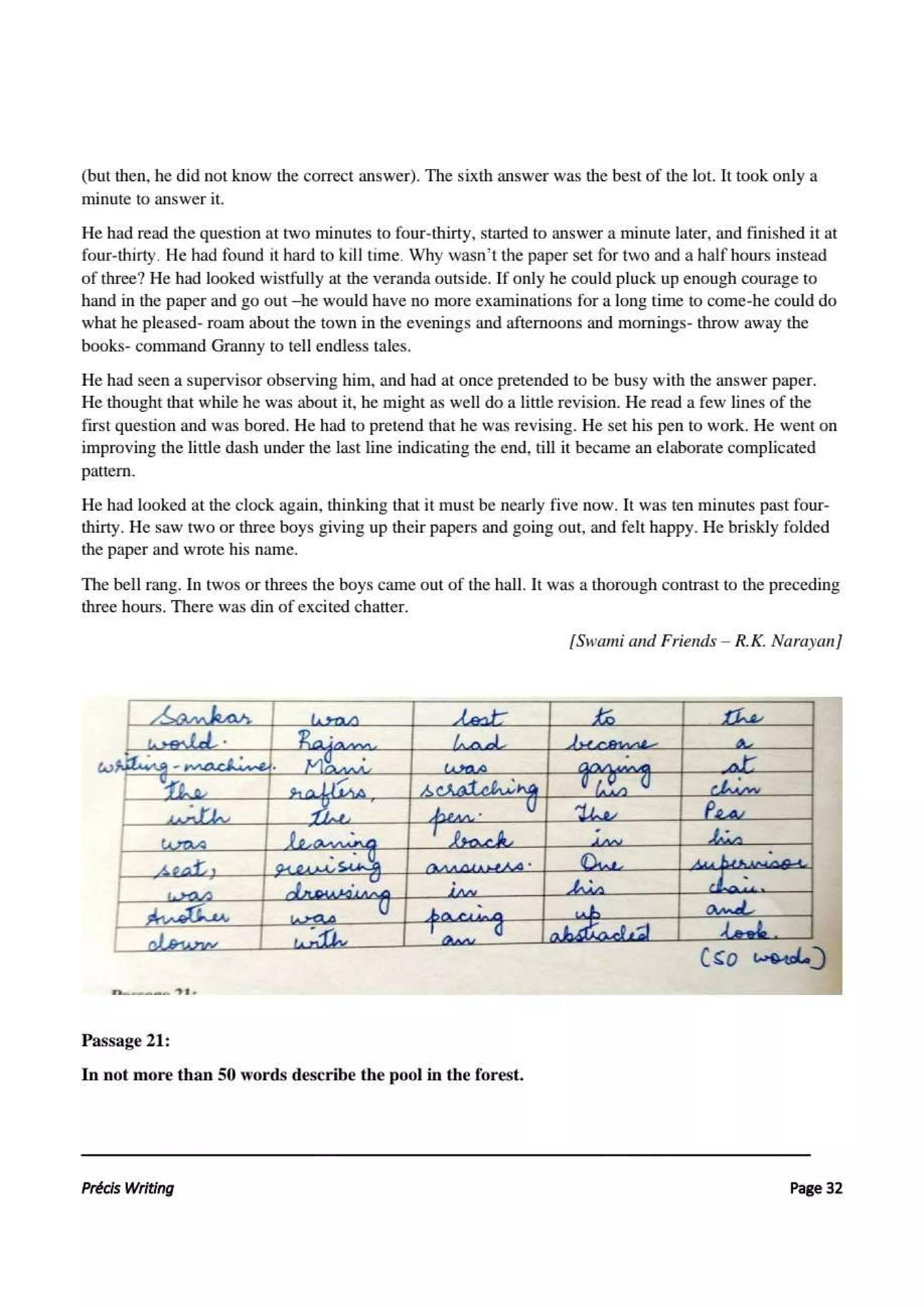 PRÉCIS WRITING .pdf