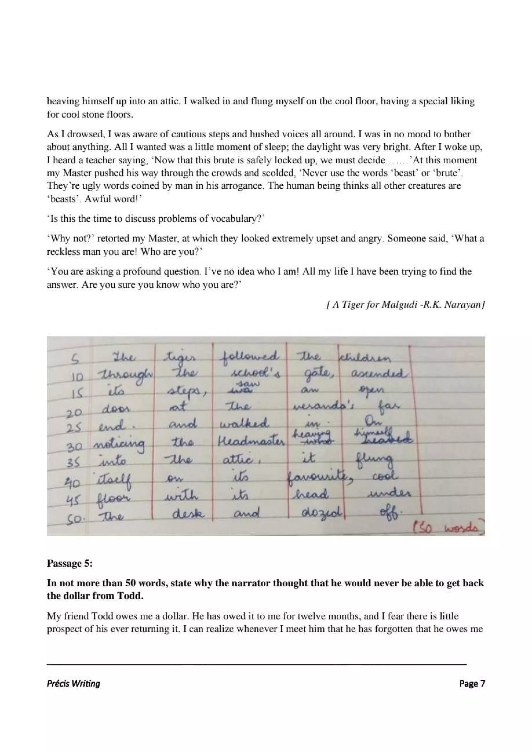 PRÉCIS WRITING .pdf