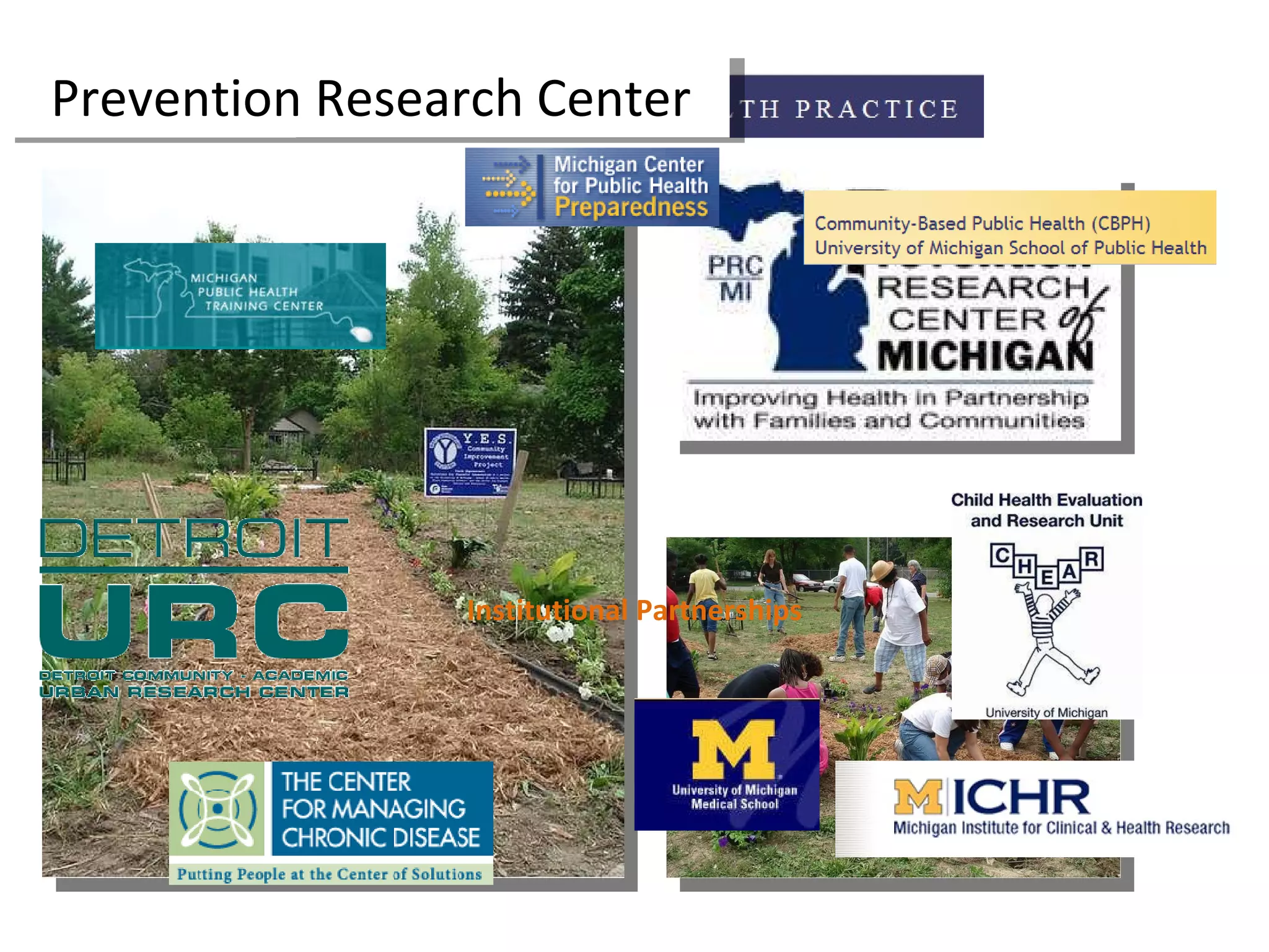 Institutional Partnerships Prevention Research Center 