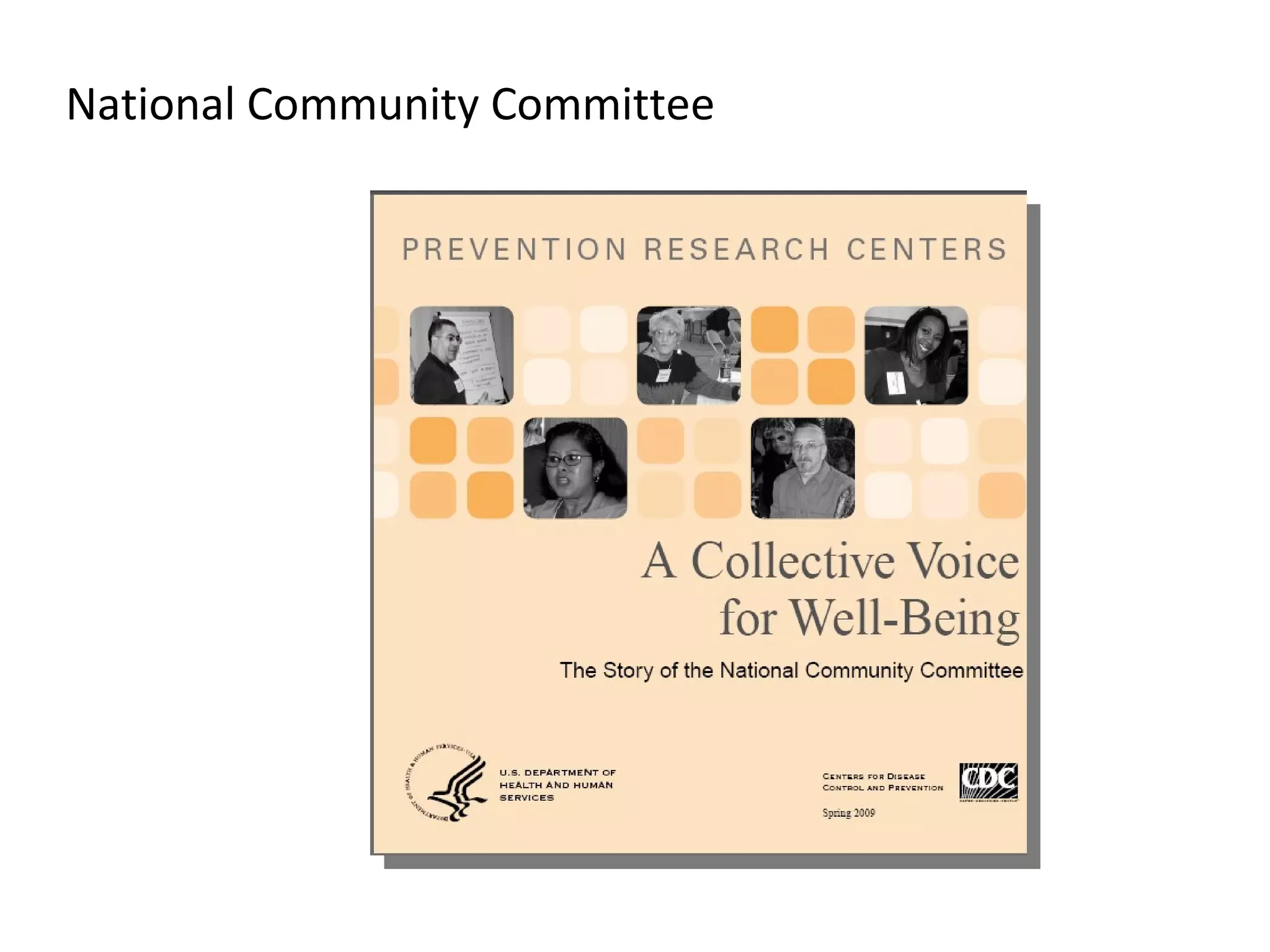 National Community Committee 