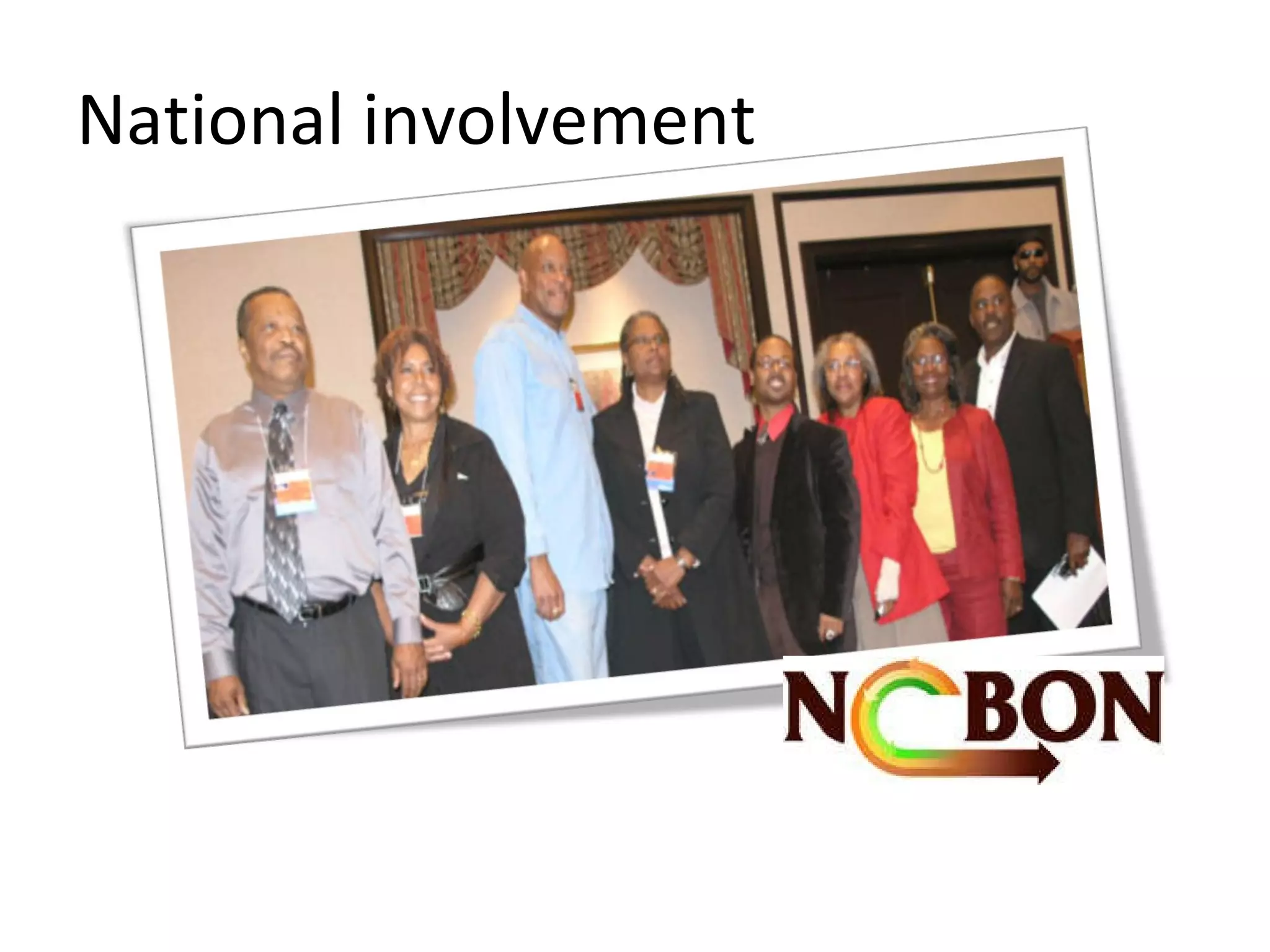 National involvement 