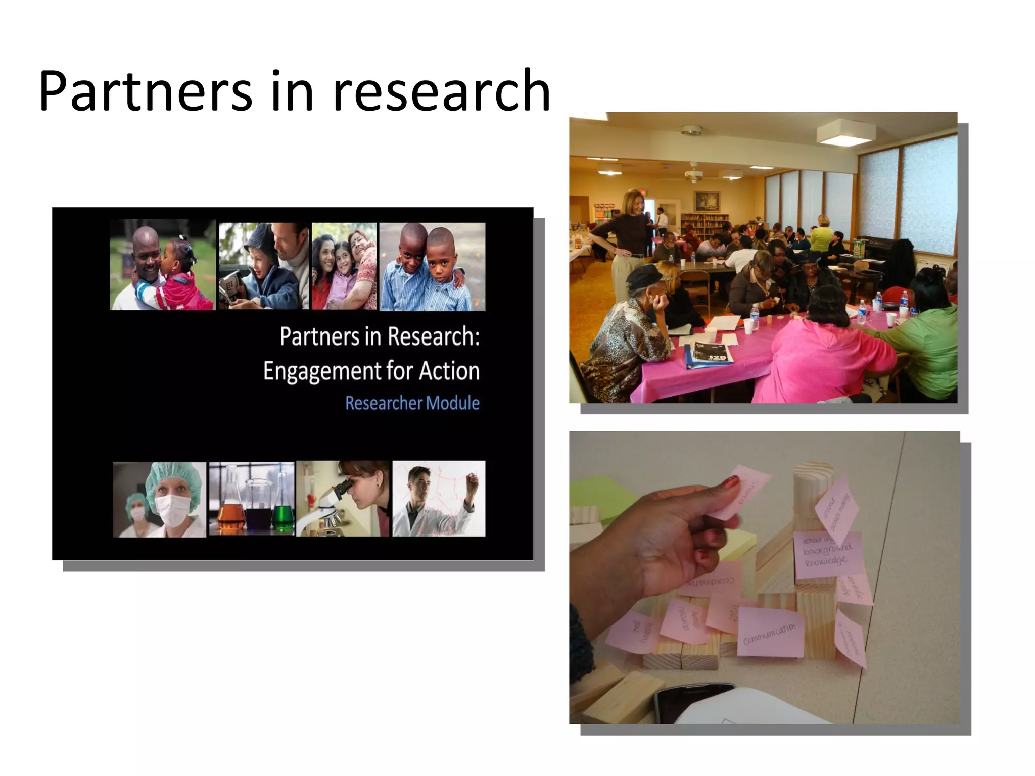 Partners in research 