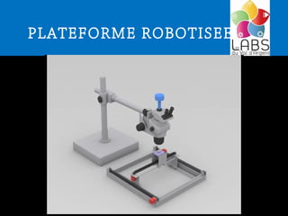 PLATEFORME ROBOTISEE
 