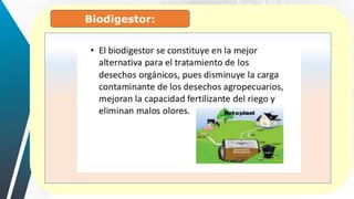 Biodigestor:
 