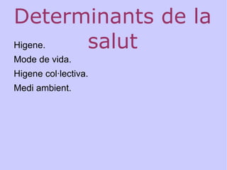 3) Sociocultural:  Comportament biològic un acte social i profundament psíquic. 