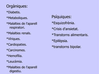 Nutrients orgànics: *Glúcids. *Proteïnes. *Lípids. *Vitamines. 