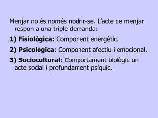 *Piràmide alimentaria. La Salut: 