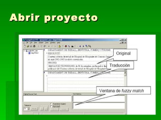 Abrir proyecto 