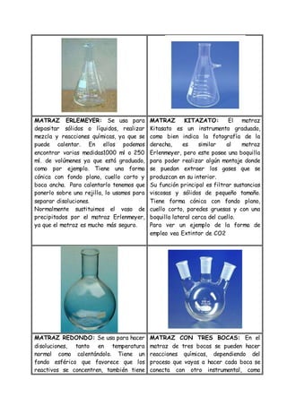 Práctica materiales de Laboratorio | DOCX