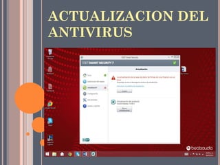 ACTUALIZACION DEL
ANTIVIRUS
 