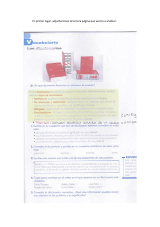 En primer lugar, adjuntaremos la tercera página que vamos a analizar:
 