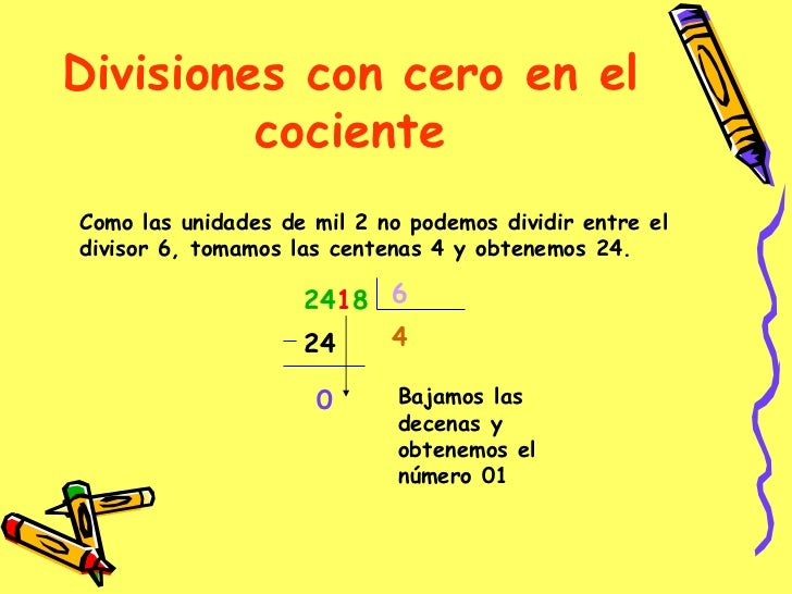 La división