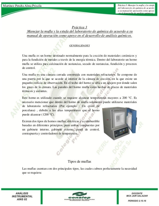 ▷【Mufla de laboratorio】» Qué es, características y tipos
