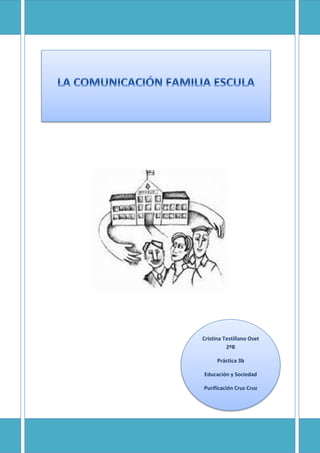 Cristina Testillano Oset
2ºB
Práctica 3b
Educación y Sociedad
Purificación Cruz Cruz
 