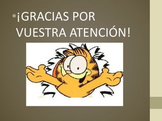 •¡GRACIAS POR
VUESTRA ATENCIÓN!
 
