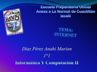 Díaz Pérez Anahi Marian
1°1
 