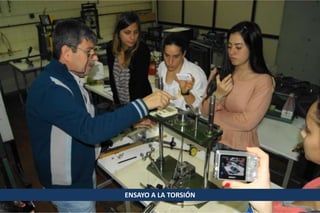 ENSAYO A LA TORSIÓN

 