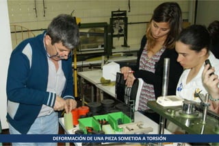 DEFORMACIÓN DE UNA PIEZA SOMETIDA A COMPRESIÓN PUNTUAL

 