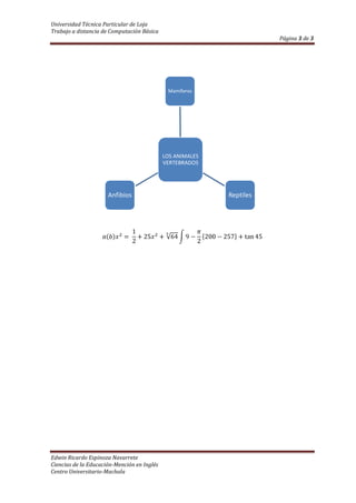 Trabajo de Word primer bimestre.