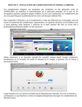 Oszilla Plugin Trucos Mozilla Firefox | PDF