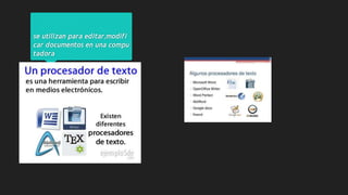 𝘴𝘦 𝘶𝘵𝘪𝘭𝘪𝘻𝘢𝘯 𝘱𝘢𝘳𝘢 𝘦𝘥𝘪𝘵𝘢𝘳,𝘮𝘰𝘥𝘪𝘧𝘪
𝘤𝘢𝘳 𝘥𝘰𝘤𝘶𝘮𝘦𝘯𝘵𝘰𝘴 𝘦𝘯 𝘶𝘯𝘢 𝘤𝘰𝘮𝘱𝘶
𝘵𝘢𝘥𝘰𝘳𝘢
 