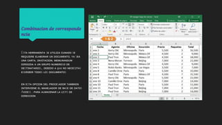 𝐶𝑜𝑚𝑏𝑖𝑛𝑎𝑐𝑖𝑜𝑛 𝑑𝑒 𝑐𝑜𝑟𝑟𝑒𝑠𝑝𝑜𝑛𝑑𝑒
𝑛𝑐𝑖𝑎
Esᴛᴀ ʜᴇʀʀᴀᴍɪɴᴛᴀ sᴇ ᴜᴛɪʟɪᴢᴀ ᴄᴜɴᴀᴅᴏ sᴇ
ʀᴇǫᴜɪᴇʀᴇ ᴇʟᴀʙᴏʀᴀʀ ᴜɴ ᴅᴏᴄᴜᴍᴇɴᴛᴏ, ʏᴀ sᴇᴀ
ᴜɴᴀ ᴄᴀʀᴛᴀ, ɪɴᴠɪᴛᴀᴄɪᴏɴ, ᴍᴇᴍʟʀᴀɴᴅᴜᴍ
ᴅɪʀɪɢɪᴅᴀ ᴀ ᴜɴ ɢʀᴜᴘᴏ ɴᴜᴍᴇʀᴏsᴏ ᴅᴇ
ᴅᴇsᴛɪɴᴀᴛᴀʀɪᴏs,, ᴅᴇʙɪᴅᴏ ᴀ ǫᴜᴇ ɴᴏ ɴᴇᴄᴇsɪᴛᴀs
ᴇsᴄʀɪʙɪʀ ᴛᴏᴅᴏs ʟᴏs ᴅᴏᴄᴜᴍᴇɴᴛᴏs
ᴇɴ ᴇsᴛᴀ ᴏᴘᴄɪᴏɴ ᴅᴇʟ ᴘʀᴏᴄᴇsᴀᴅᴏʀ ᴛᴀᴍʙᴋᴇɴ
ɪɴᴛᴇʀᴠɪᴇɴᴇ ᴇʟ ᴍᴀɴᴇᴊᴀᴅᴏʀ ᴅᴇ ʙᴀsᴇ ᴅᴇ ᴅᴀᴛᴏs
Aᴄᴄᴇss , ᴘᴀʀᴀ ᴀʟᴍᴀᴄᴇɴᴀʀ ʟᴀ ʟɪsᴛs ᴅᴇ
ᴅɪʀᴇᴄᴄɪᴏɴ
 
