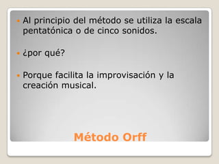 Mètode Orff (pràctica)