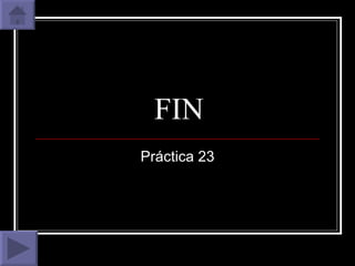FIN Práctica 23 