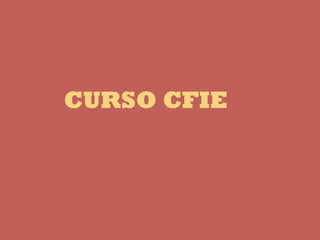 CURSO CFIE 
 
