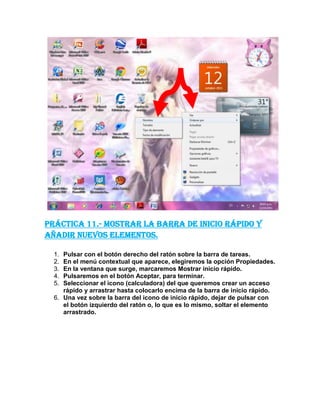 Prácticas  de  windows xp