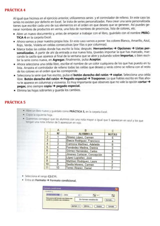 PRÁCTICA 4
PRÁCTICA 5
 