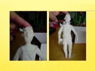 Práctica sobre los muñecos de plastilina grupal e