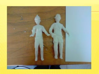 Práctica sobre los muñecos de plastilina grupal e